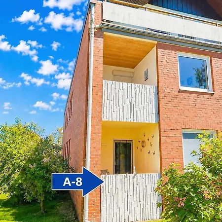 3-sterne Deichgraf A-8, Nordsee Mit Balkon, Parkplatz, Pool & Sauna, Wlan Appartamento Burhave